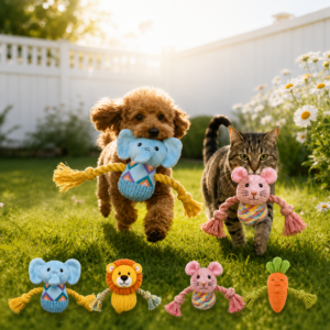 🐾Plus Rope Toy Set (Animal Collection)